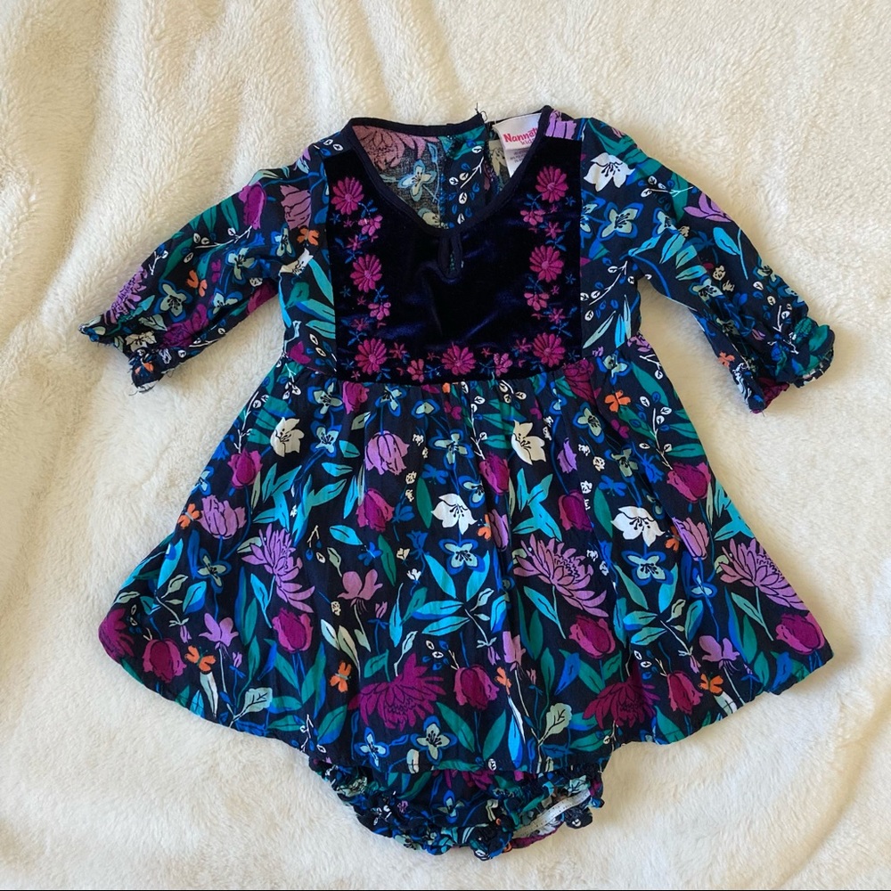 Nannette Kids Floral Dress